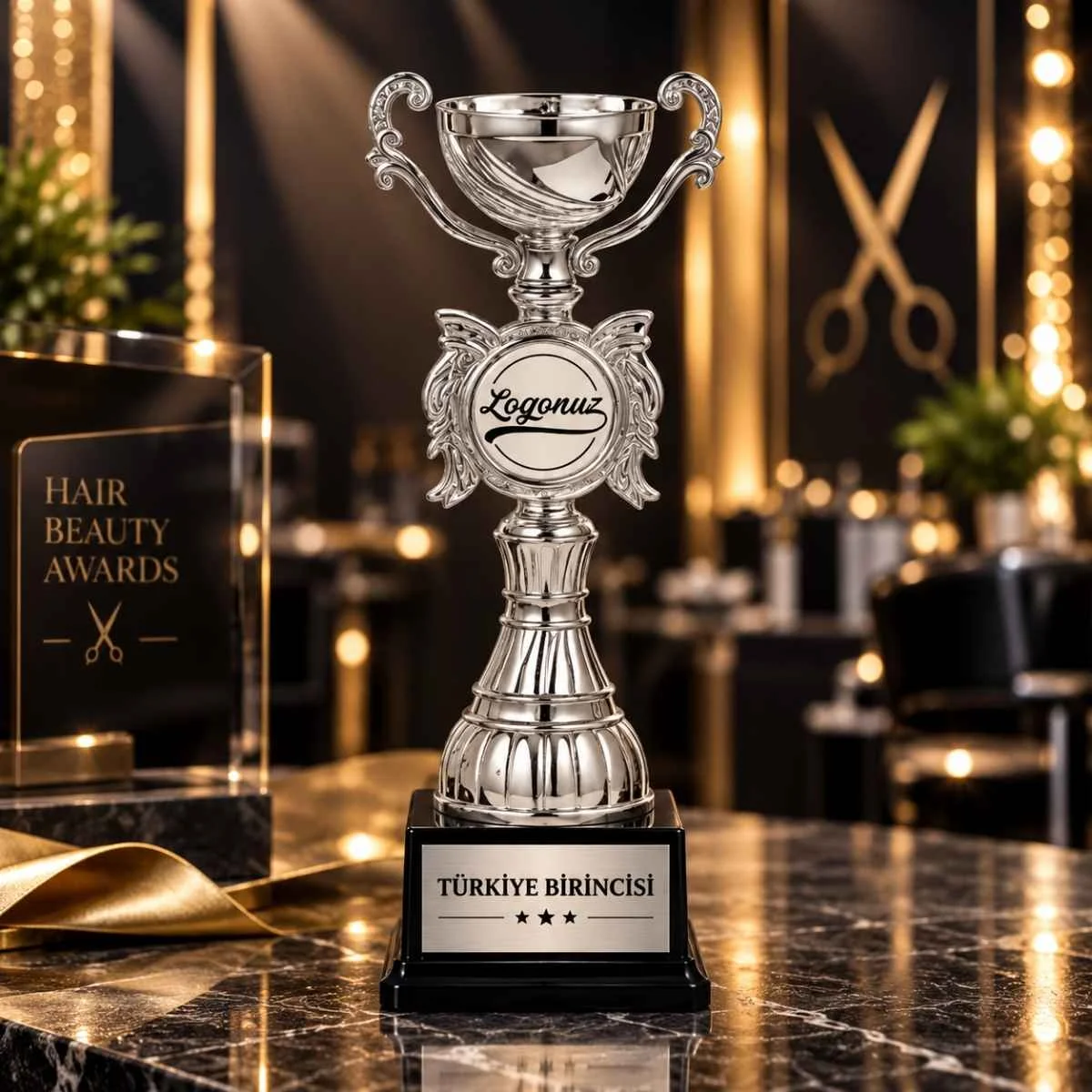 Logolu Ödül Kupası Silver 2