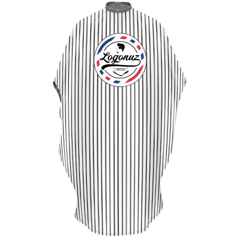1810 Butik Saten Kumaş Logo Baskılı Penuar 3
