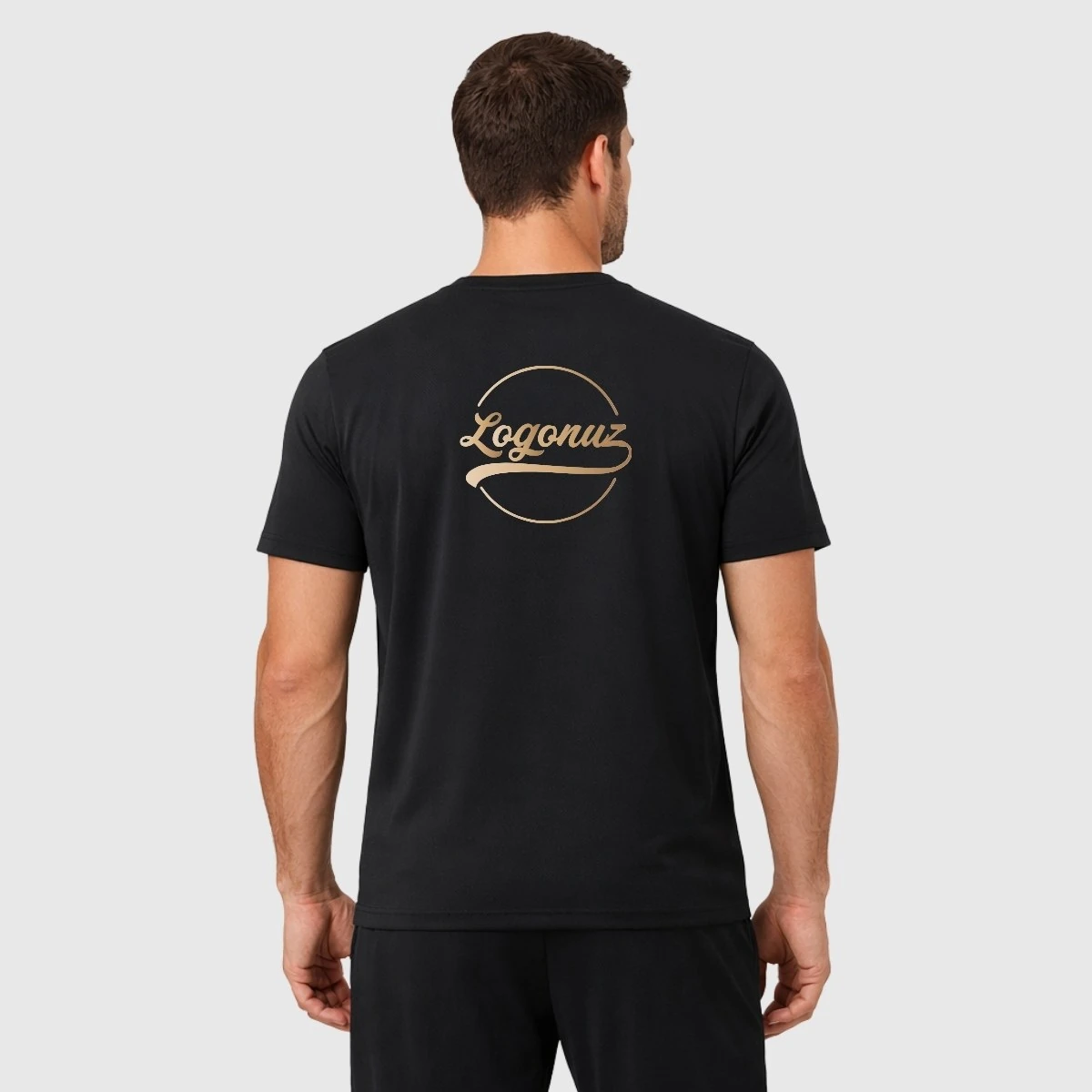 Boya Tutmaz Bisiklet Yaka T-Shirt  I Logolu Penuar 7